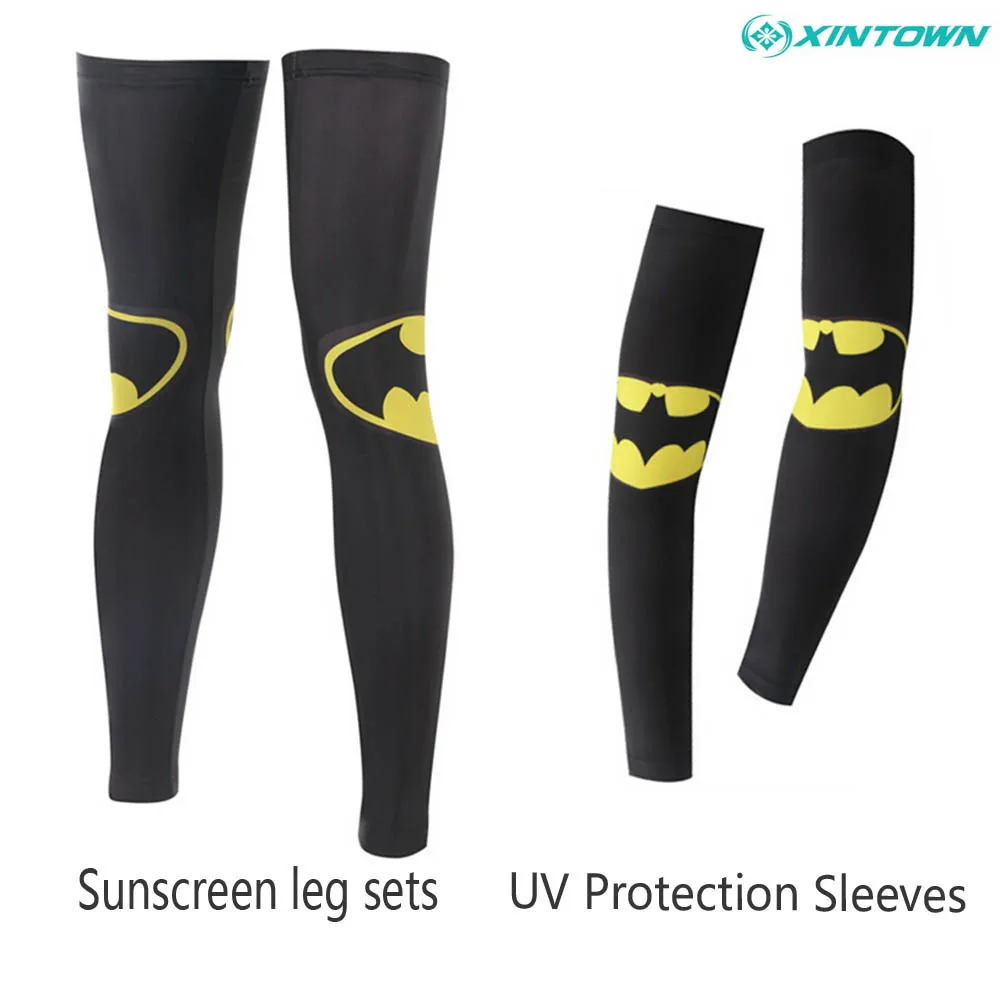 4Pcs/Set Cycling Riding Golf Sleeves Arm Tights MTB Bike Bicycle