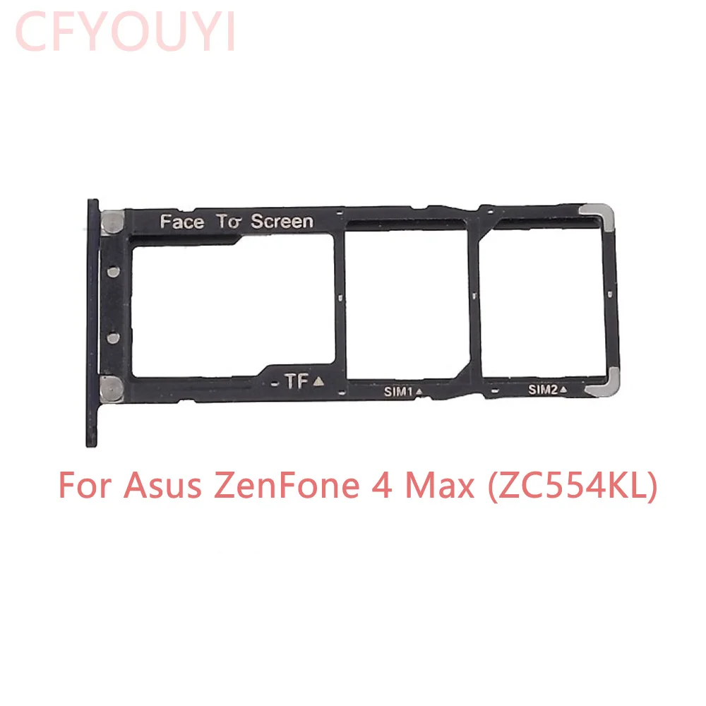Original New For Asus Zenfone 4 Max Zc554kl Dual Sim Card + Micro Sd