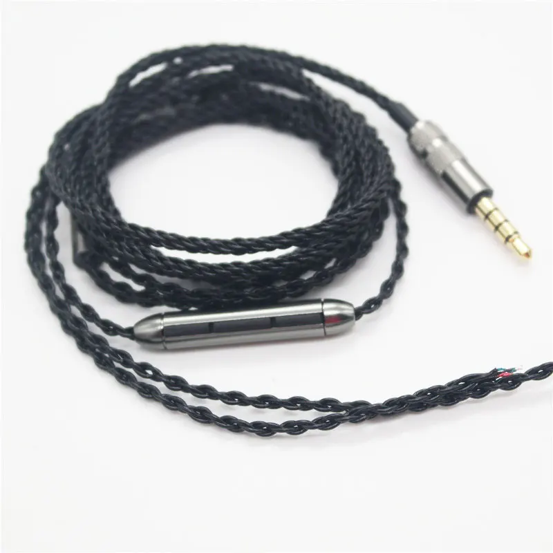 

8 shares 3.5mm DIY Earphone Audio Cables With Microphone Repair Headset Wire Repair Replacement Headphones Maintenance Wire