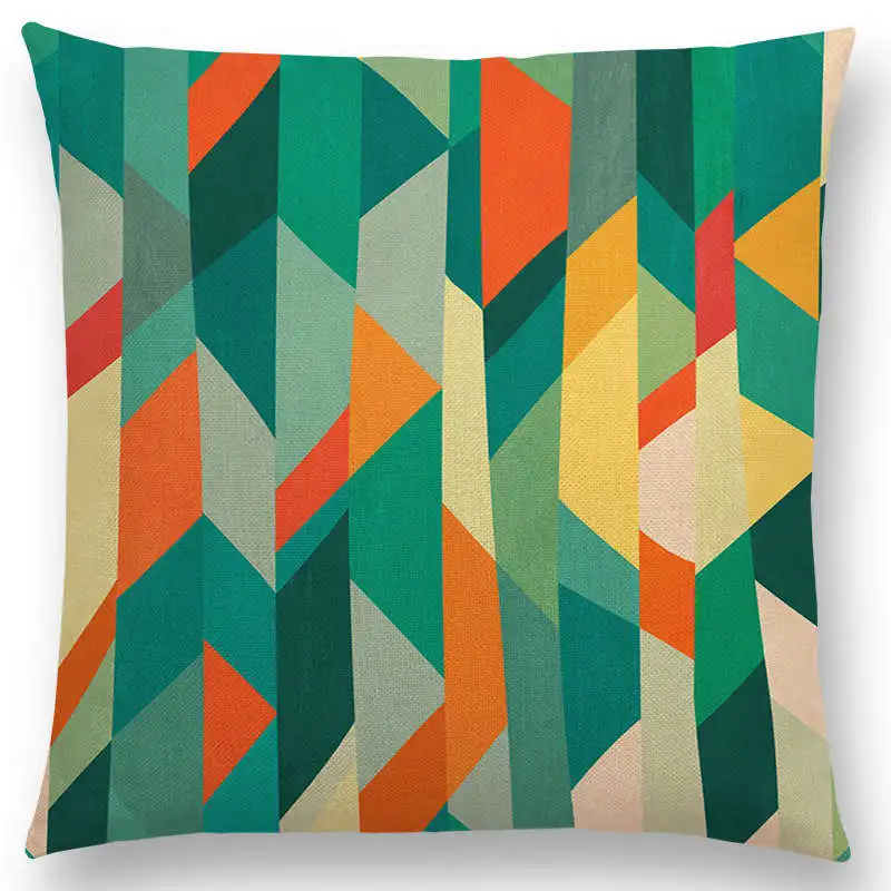 Горячая Распродажа цветные блоки с цветами радуги Рисунок карты геометрические