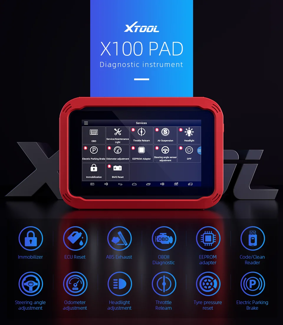 XTOOL-X100-PAD-DIAGNOSTIC-INSTRUMENT