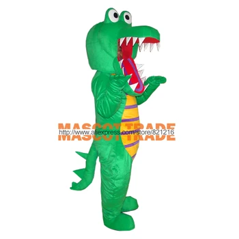 

Big Crocodile Mascot Costume Cartoon Character Mascotte Mascot Outfit Suit