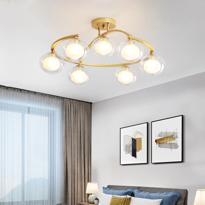 

TRAZOS LED ceiling lights aluminum Acryl High brightness LED chip Black/White/Golden AC 220V LED Lamp