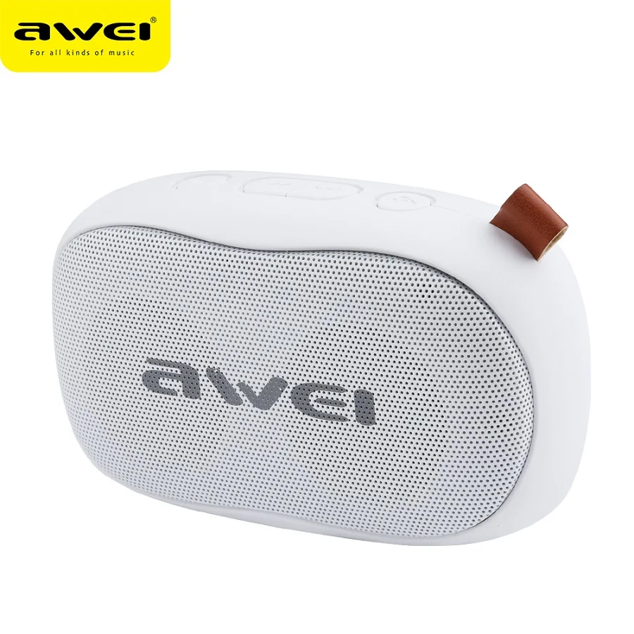 

Awei Portable wireless speaker columns light small bluetooth loudspeakers support TF mp3 hands free call 6w Y900