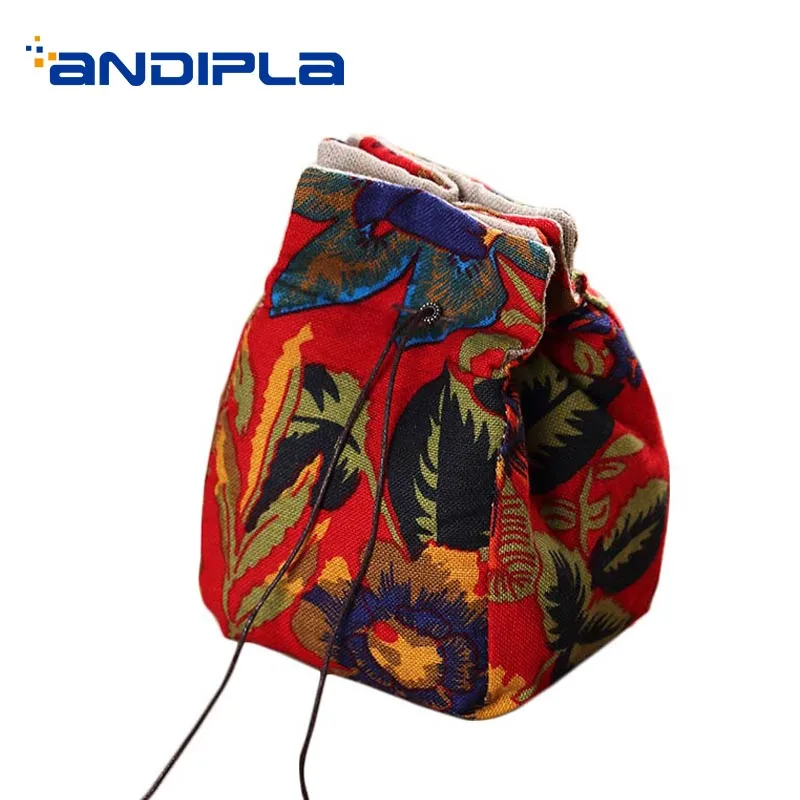 

Travel Teaware Storage Bag for Easy Carry Vintage Package Chinese Kung Fu Tea Set Accessories Teapot Teacup Cotton Burlap Bags