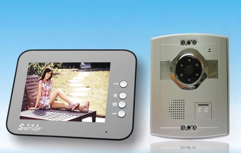 8 дюймовый TFT монитор домофон видео дверь телефон V8C S|intercom video door phone|video phonedoor phone |