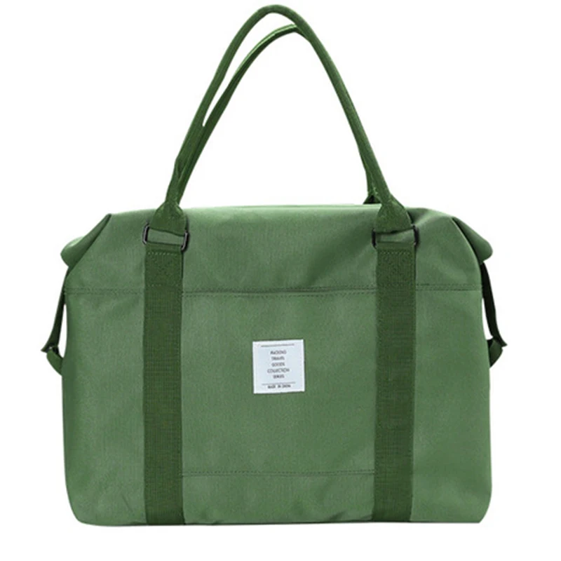 Сумка для багажа Мужская Холщовая Сумка для путешествий большая сумка для хранения Повседневная Упаковка кубики для унисекс багаж и дорожные сумки женская сумка - Цвет: Зеленый