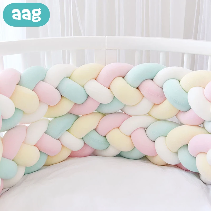 AAG 2 M 4 strand бампер для детской кровати ручная работа узелковая тесьма плетение