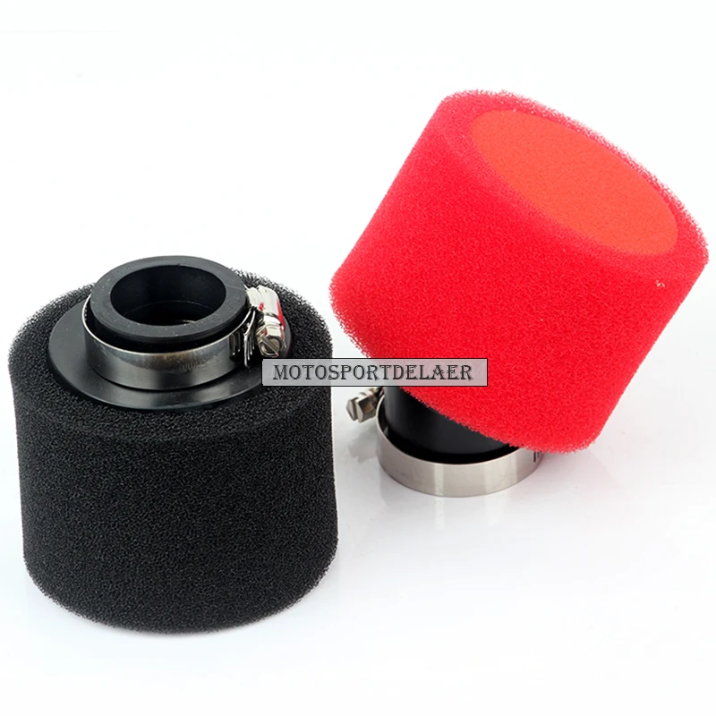 35mm 38mm 42mm 45mm 48mm Straight Bent Foam Air Filter Sponge Cleaner