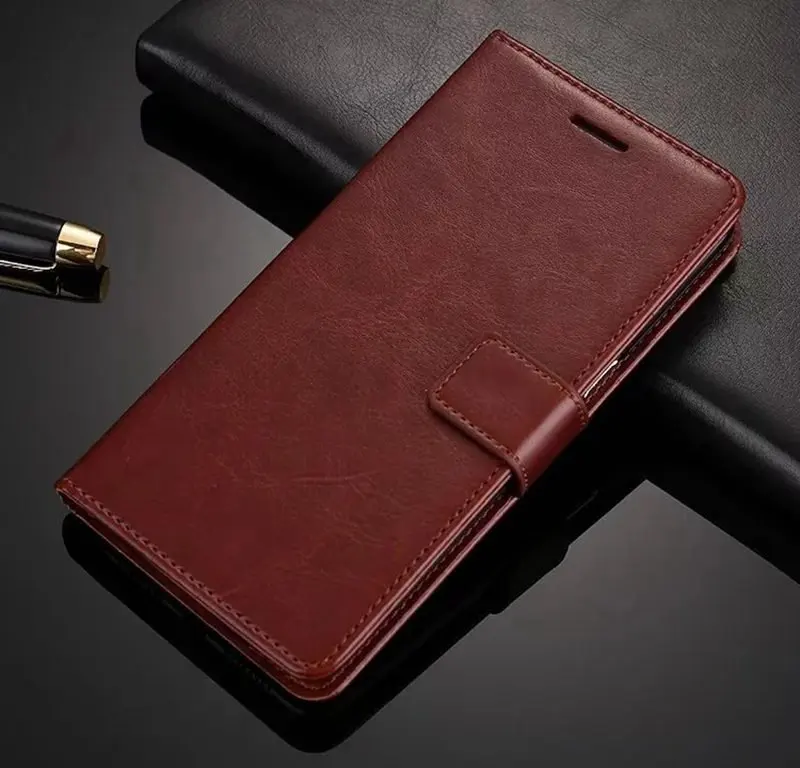 High Quality Flip Leather Case For Vivo Y55A phone Wallet Cover Card Slot with Stand Function | Мобильные телефоны и