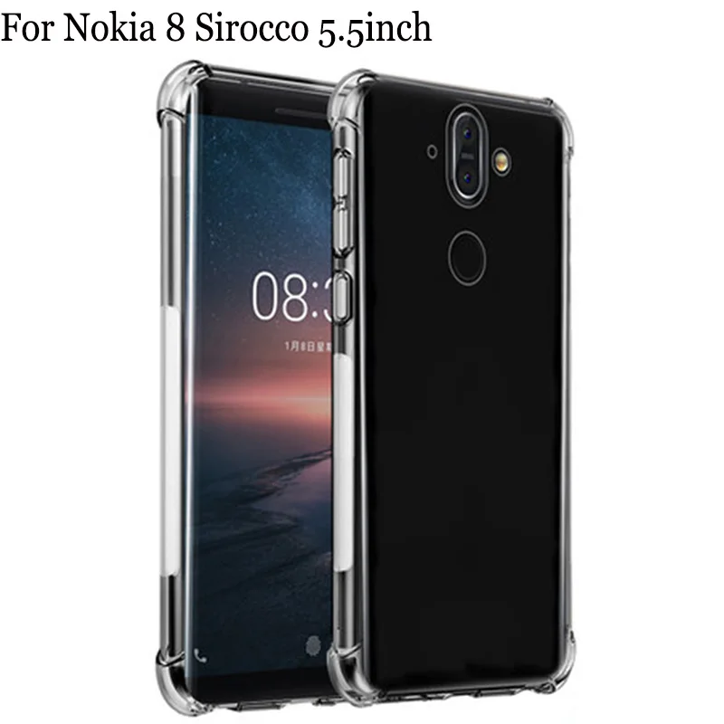 For Nokia 8 Sirocco Case cover Soft Transparent TPU Phone Cases For Nokia8 Sirocco Case For Nokia 8Sirocco back cover shell For Nokia 8 Sirocco Case cover Soft Transparent TPU Phone Cases For Nokia8 Sirocco Case For Nokia 8Sirocco back cover shell