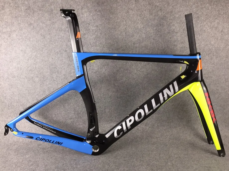 Sale 2018 New Color Cipollini NK1K 3K or 1k T1100 Carbon Bike Frame Matte Glossy carbon fiber road bike frames blue black yellow fluo 5