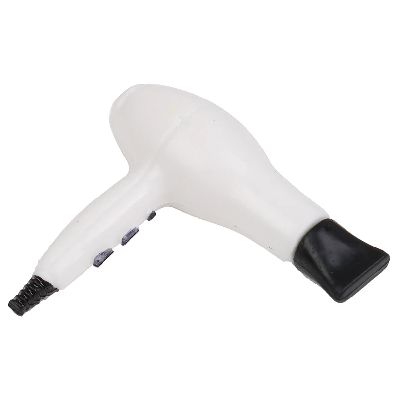 New 1/12 Dollhouse Miniature Comb Hair Dryer Mirror Model Building Kits Kids Toys Practical Bathroom Accessory pretend play toys