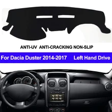 Car Dashboard Cover Dashmat For Dacia Duster 2014 2015 2016 2017 Automobile Dash Mat Sun Shade