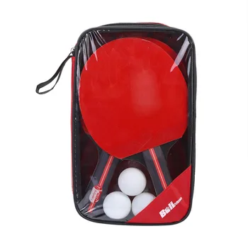 

Boliprince Ping Pong Paddle 2-Player Table Tennis Racket with 3 Balls For Shake-hand Grip Players