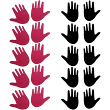 5 пар Одноразовые наклейки на соски невидимый бюстгальтер накладки для нижнего белья ярко-розовый/черный женский