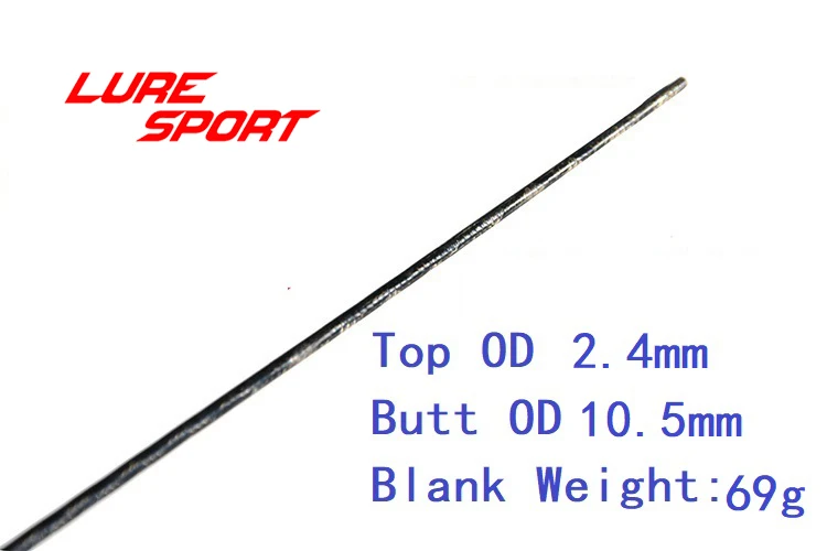 Haste de Carbono mh em Branco Lulesport Seção x Cruz Toray Componente Construção Barco Pesca Haste Reparação Faça Você Mesmo Acessórios 2 Pçs 2.1m 1 4 em branco x cruz toray haste de