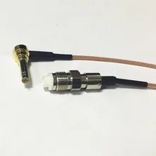 New FME Female Jack Switch MS156 Right Angle pigtail cable RG178 Wholesale 15CM 6″ Adapter