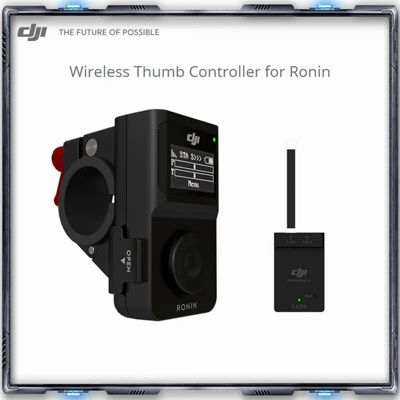 DJI Wireless Thumb Controller for Ronin makes controlling your Ronin easier and