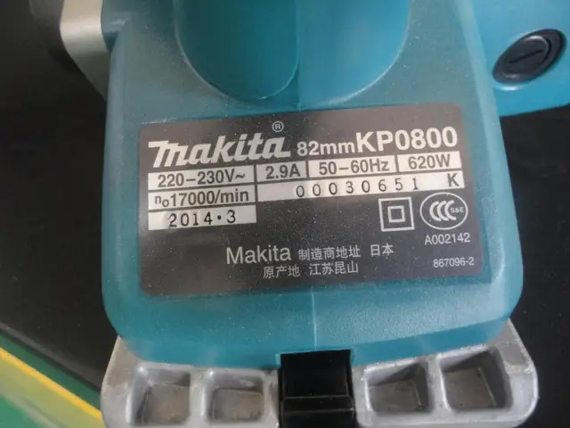 Makita planer planer woodworking portable planer 82MM KP0800X plane