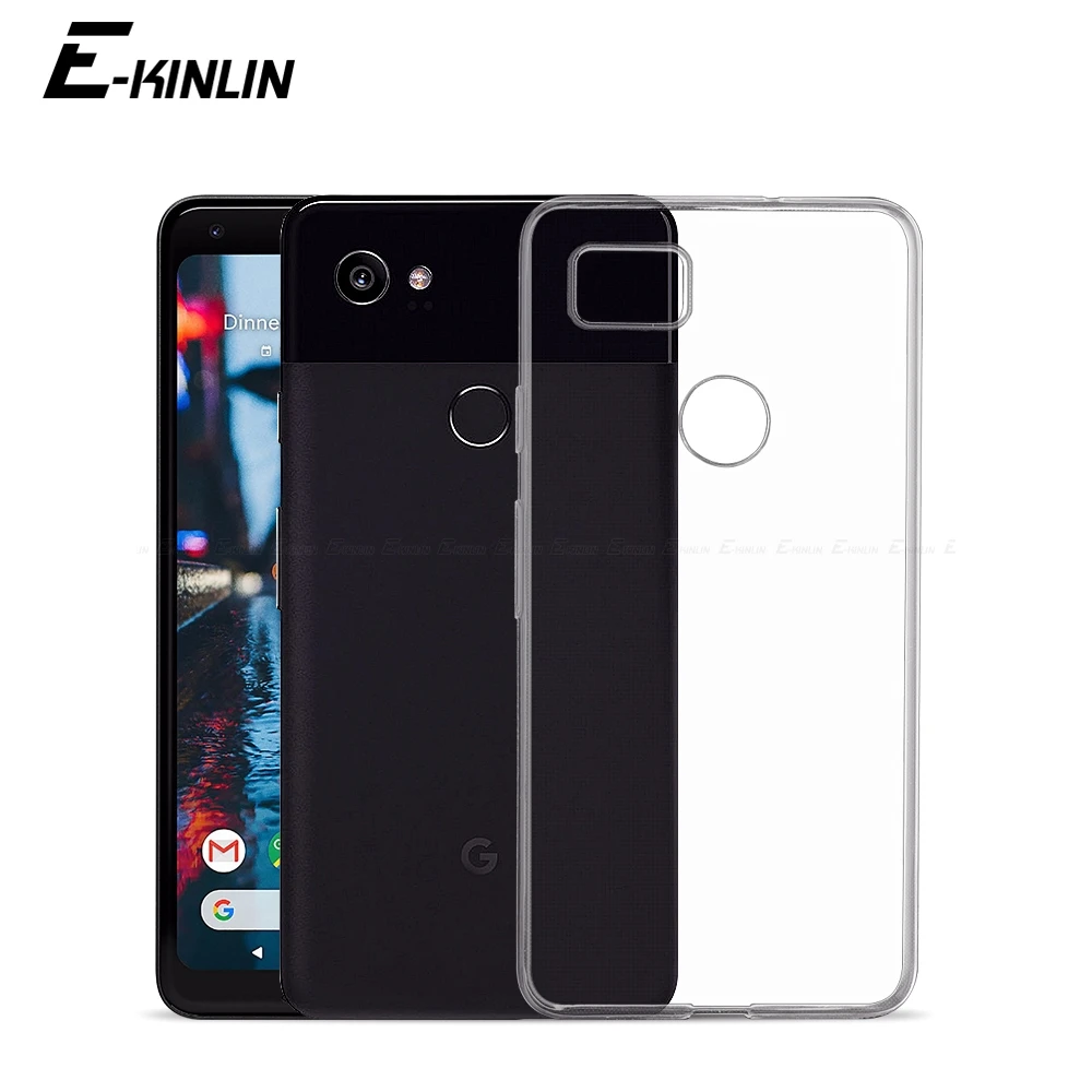 

Transparent Ultra Slim Clear Silicone Case For Google Pixel 3a 3 2 XL 3aXL 3XL 2XL Back Soft TPU Protection Cover