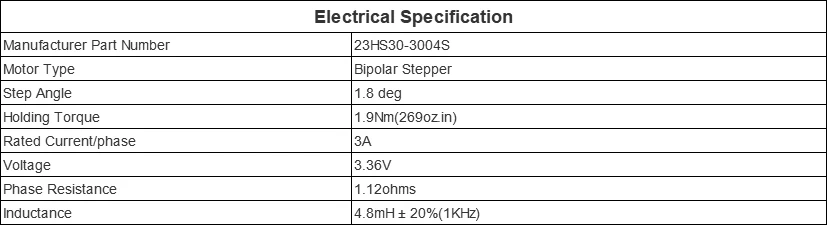 CNC, motor de passo de 4 leads,