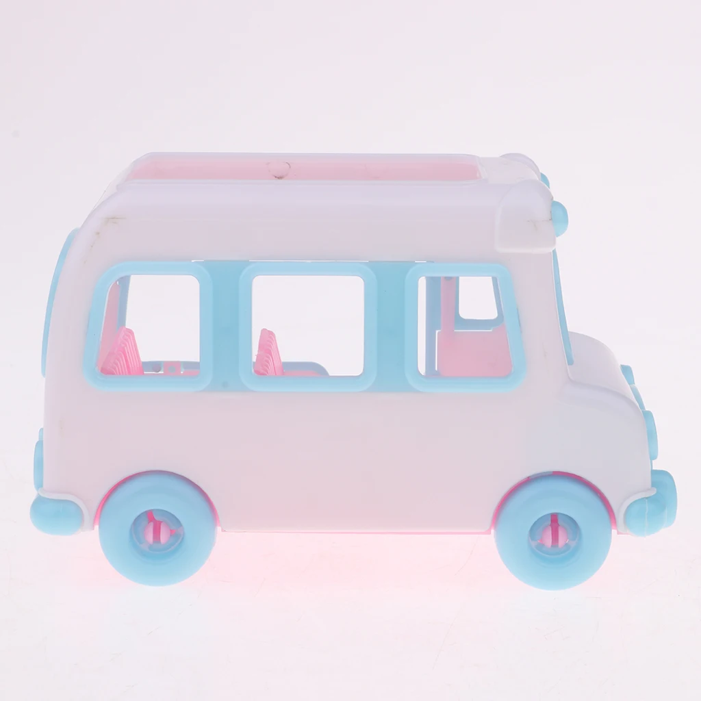 Baby Doll Mini Cute Quality Plastic Cartoon Toy Car Vehicle Model Toy For Sister Kelly Doll Accessory Decoration