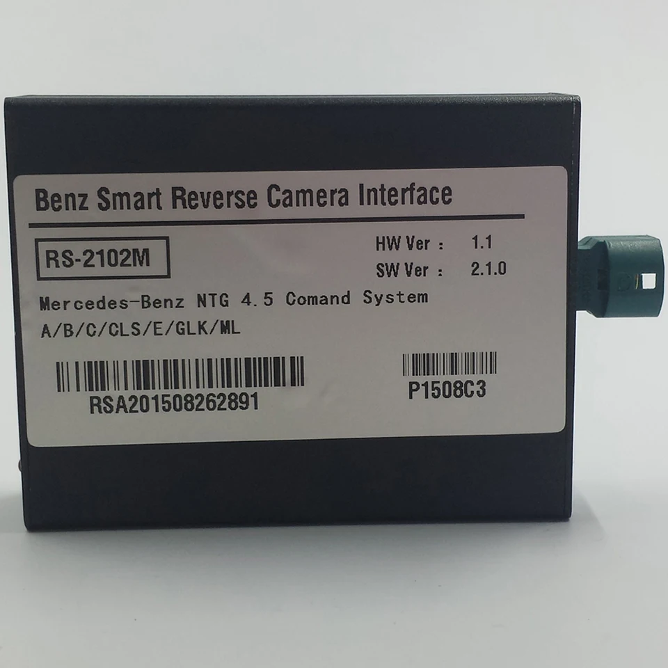Front Camera And Rear Camera In Car Smart Camera Interface Kit For Mercedes ML350 NTG4.5 With Parking Guidelines
