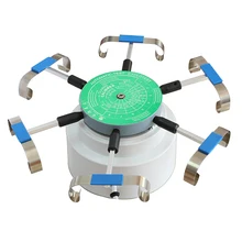 110 В часы обмотки автоматический испытательная машина cyclotest моталки инструмент для Часовщик 6 Arms смотреть winder