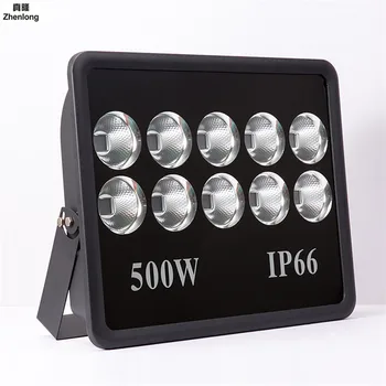 Led Flood Light 500W Outdoor Spot Lighting Lamp Waterproof IP65 AC85-265V LED Projector Light Tunnel Stadium Construction Site led chargeable light outdoor plaza stadium mobile emergencyportable searchlight with sos waring lighting
