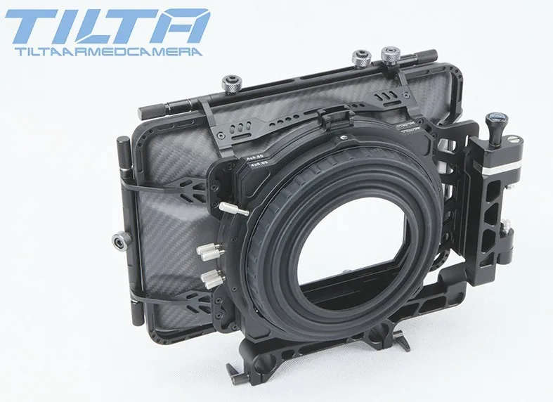 Tilta MB-T04 Cine 4*5,65 углеродное волокно Матовая коробка с 15 мм/19 мм стержень адаптер для Скарлет Epic sony FS700 F55 FS7 камера