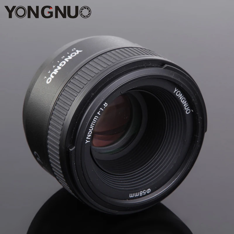 

Yongnuo 50mm F1.8N Camera Lens Large Aperture Standard Prime Auto Manual Focus Lens YN50mm for Nikon D3300 D5300 D5100 D5200