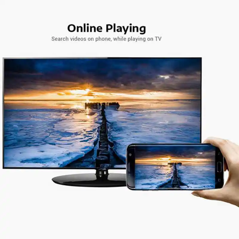 Wecast C28 Wi Fi Дисплей HDMI Dongle для Chromecast/Miracast/Airplay/DLNAt|SmartTV-стики и тюнеры| |