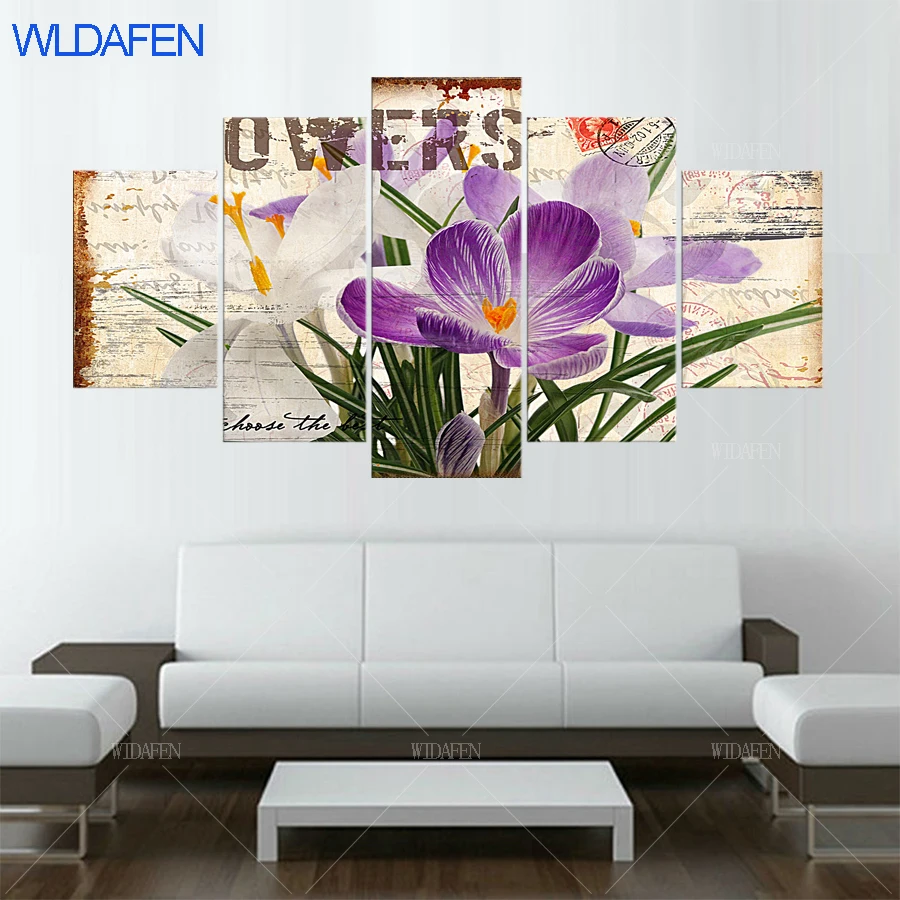 HD Printed Modular Pictures Frame Canvas Wall Art For Living Room 5