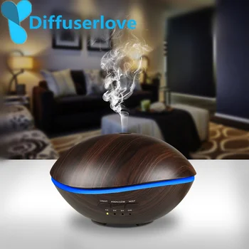 

Diffuserlove 500ML LED Lamp Air Ultrasonic Humidifier for Home Essential Oil Diffuser Atomizer Air Freshener Mist Maker for home