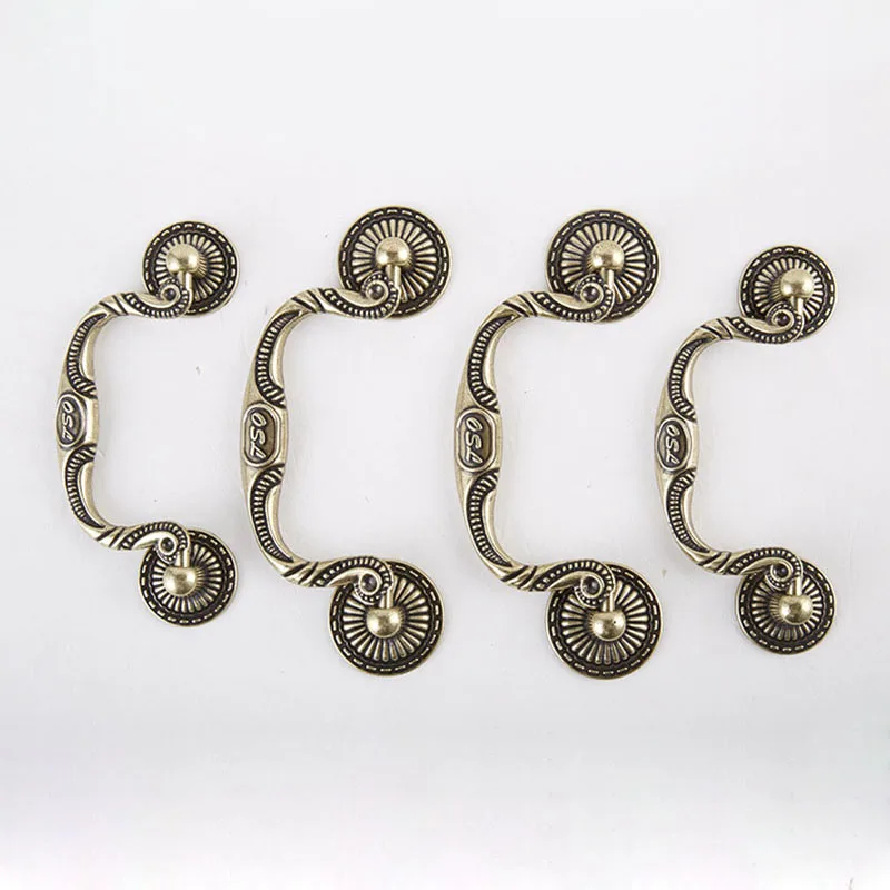 Luxury Antique Door Knobs Home Cupboard Wardrobe Knob Jewelry Box Drawer Cupboard Handle