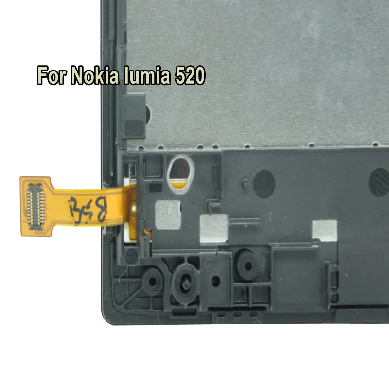 Для Nokia Lumia 520 RM 917 ЖК дисплей Экран дисплея Touch Панель планшета каркасные Запчасти
