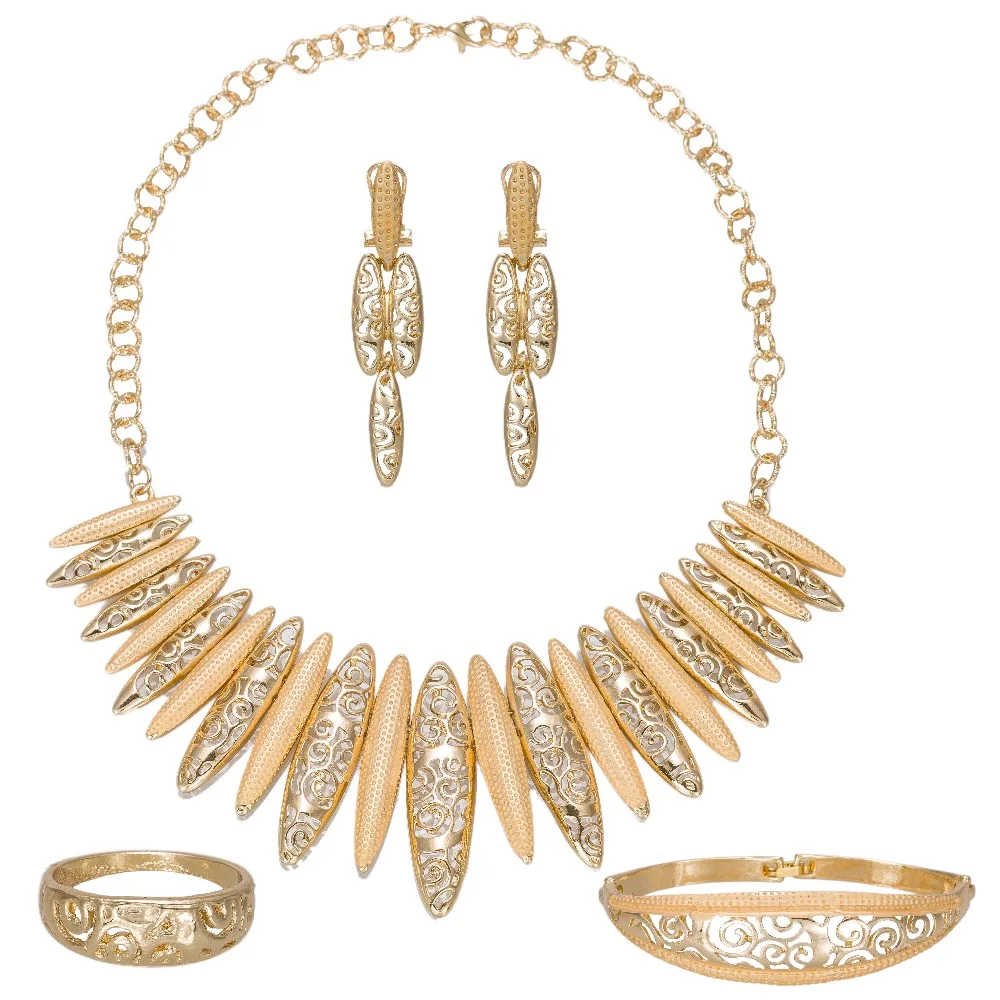 

Fine quality ethiopian jewelry Dubai jewelry sets for women african beads jewelry set bridal wedding jewelry Wholesale design