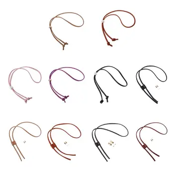 

Detachable PU Leather Bag Strap Belt Bucket Bags Drawstring Bunches Backpack Beam Pocket Accessories Women Girls