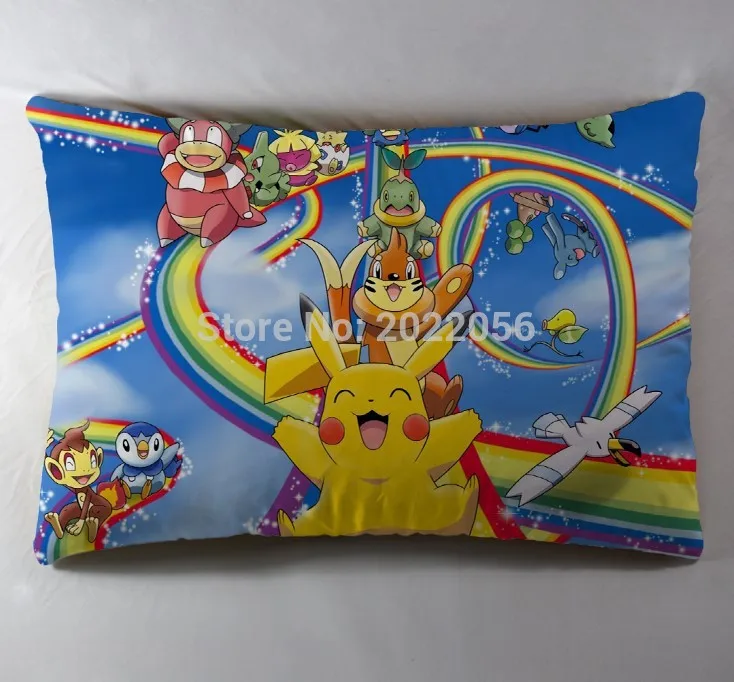 

Anime Manga POKEMON Pikachu 40*60cm Pillow Case Cover Seat Bedding Cushion 002
