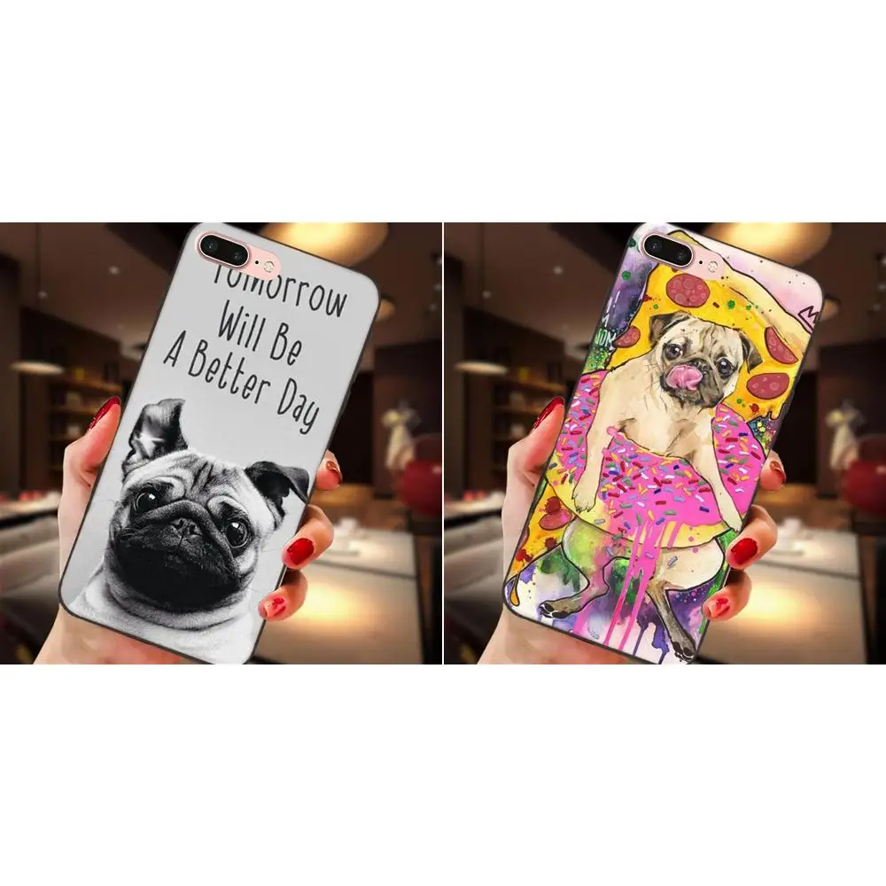 Чехол для телефона из мягкого силикона ТПУ с рисунком черный хипстерский чехол
