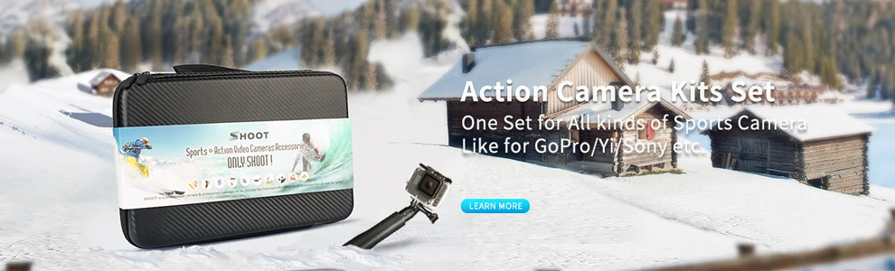 Набор аксессуаров для экшн-камеры для GoPro Hero 7 8 5 Black для Xiaomi Yi 4k Sjcam Sj4000 Sj7 Eken H9 sony Go Pro