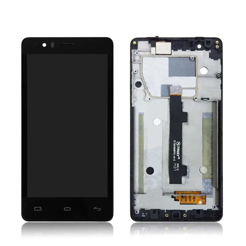 Для BQ E5 0858 ЖК дисплей Дисплей и Сенсорный экран 100% тестирование с рамкой для Aquaris