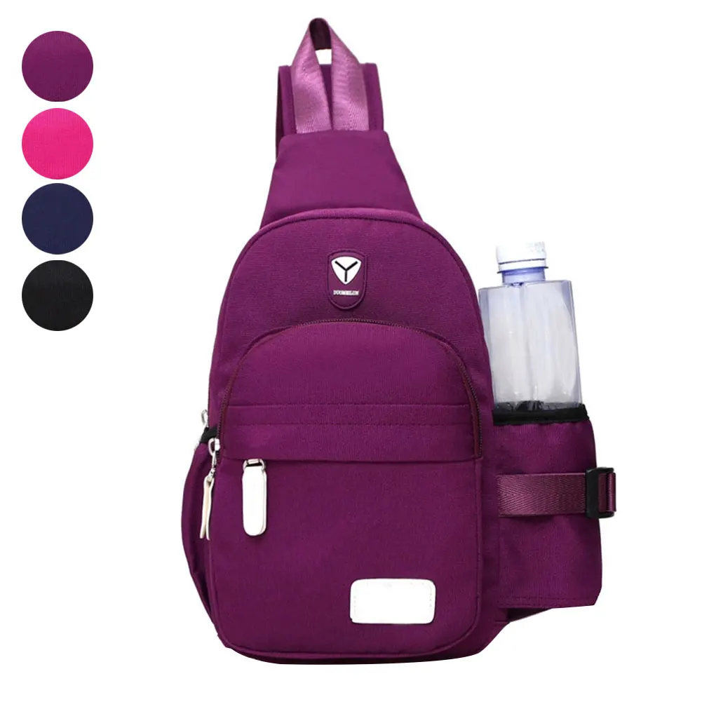 Fashion Nylon Waterproof Men And Women School Shoulder Bag Big Capacity