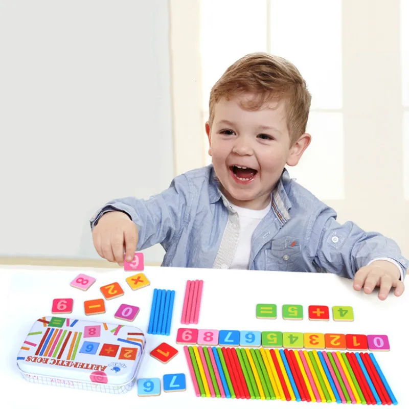 New Baby Toys Counting Sticks Education Wooden Toys Building Intelligence Blocks Montessori Mathematical Wooden Box Chil Gift baby-building-blocks-wooden : image New Baby Toys Counting Sticks Education Wooden Toys Building Intelligence Blocks Montessori Mathematical Wooden Box Chil Gift baby-building-blocks-wooden