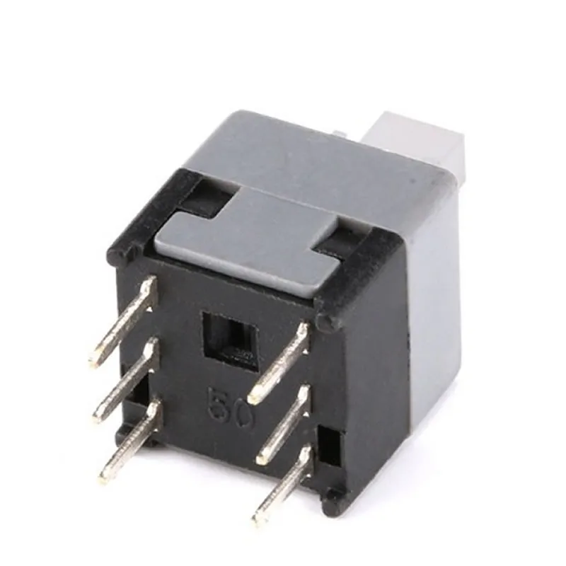 20pcs/lot Square Button Tactile Push Button Switch 6 pin 8.5x8.5mm Not self locking / self locking Tact DIP Type Switches 20pcs/lot Square Button Tactile Push Button Switch 6 pin 8.5x8.5mm Not self locking / self locking Tact DIP Type Switches