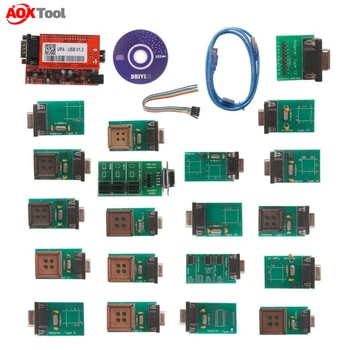 

High Quality V1.3 UPA USB Programmer With Full Adaptors UPA Programmer