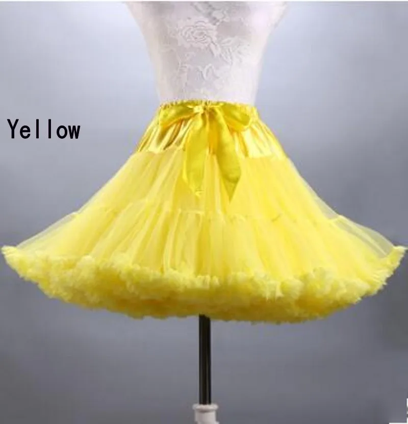 Белые, черные, синие нижние юбки, фиолетовые, желтые, розовые, Jupon Rockabilly jupon en tulle, короткие нижние юбки, jupon robe de mariee