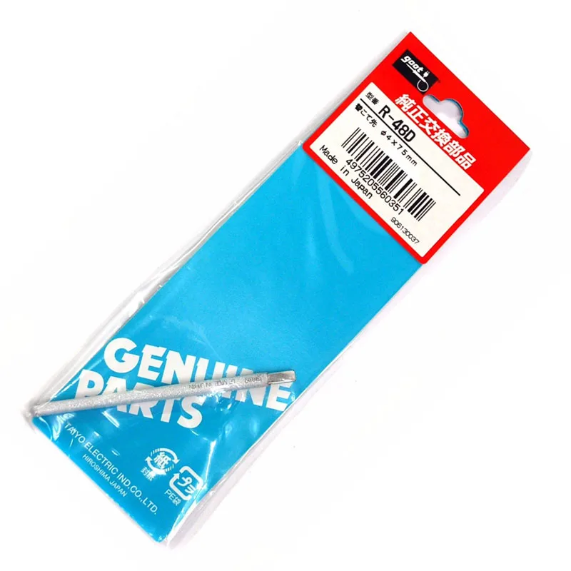 

Original Japan GOOT R-48D Replaceable Welding Tip Ultra-durable For KS-20R KS-30R KS-40R Input 220V Outside Heated Type