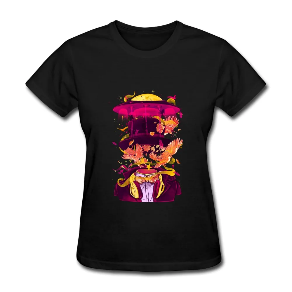 Slim Fit Women's TeeShirt Magic Tricks Design Own Short Sleeve T Shirts Women | Женская одежда